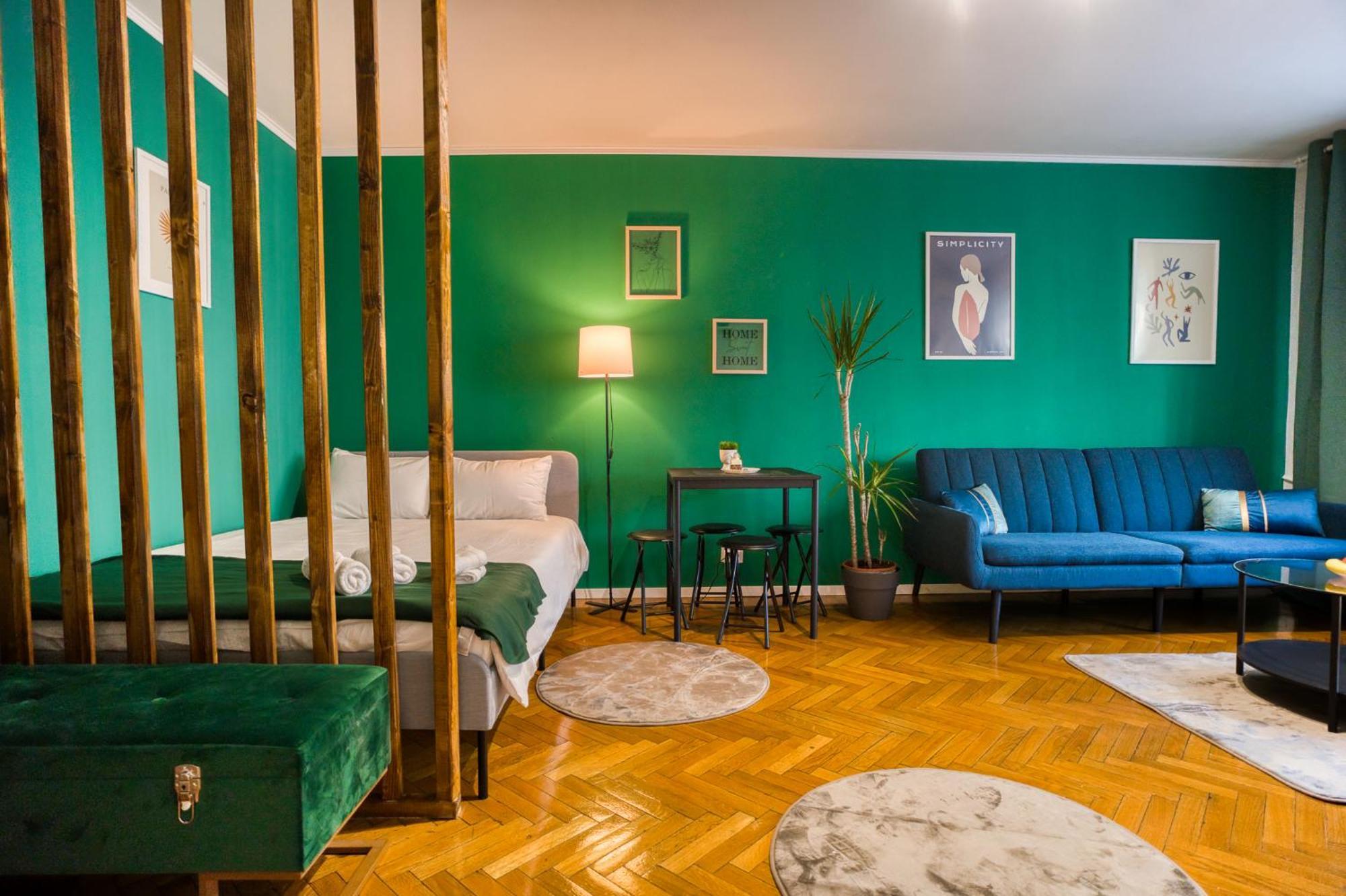 Hacienda Royal Palace - Central Designer Apartment Boekarest Buitenkant foto